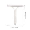 Healifty 2pcs Window Squeegee Ergonomic Handle Shower Glass Door Cleaner for Easy Bathroom and Window Cleaning for Home Office and Hotel Use view 4