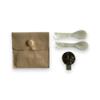 Caviar Key Tin Opener & Mother of Pearl Spoon Set view 1
