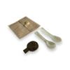 Caviar Key Tin Opener & Mother of Pearl Spoon Set view 2