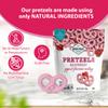 Hayden Valley Foods Yogurt Flavored Covered Pretzel Variety Pack | 5 oz Bags (Pack of 6) | Raspberry, Blueberry and Vanilla | Gourmet Naturally Flavored Pink, Blue and White Pretzels view 4