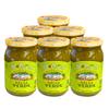 El Pinto Salsa Verde, Tomatillo & Hatch Green Chile, Medium Heat, 16 OZ (Pack of 6) view 1