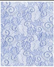 Flower Bee Floral Supply Cellophane Wrap Transparent, Iridescent or Victorian Lace Rolls Choose Colors Choose length 20, 24, 30, 40 Inch Choose Feet 25-100 24 Inch, LACE~ Lt. Blue