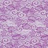 Flower Bee Floral Supply Cellophane Wrap Transparent, Iridescent or Victorian Lace Rolls Choose Colors Choose length 20-40 Inch Feet 100 X 20 Inch, LACE~ Purple view 1