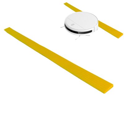 1''Rise Threshold Ramps for Doorways, Wheelchair Ramps for Home, Plastic Ramp, Non-Slip Solid, for Wheelchair, Home Entry, Bathroom, Threshold Transition Strip ( Color : Yellow , Size : 15*7cm/6*2.7in