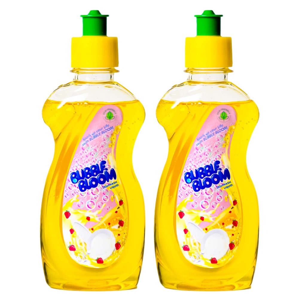BUBBLE BLOOM Dishwashing Liquid Dish Soap, Original Scent (2)