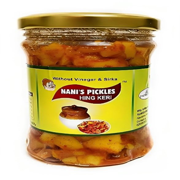 Hing Keri Pickle (Mango Slices with Asafoetida) Without Chemical Preservative -     (250 g)