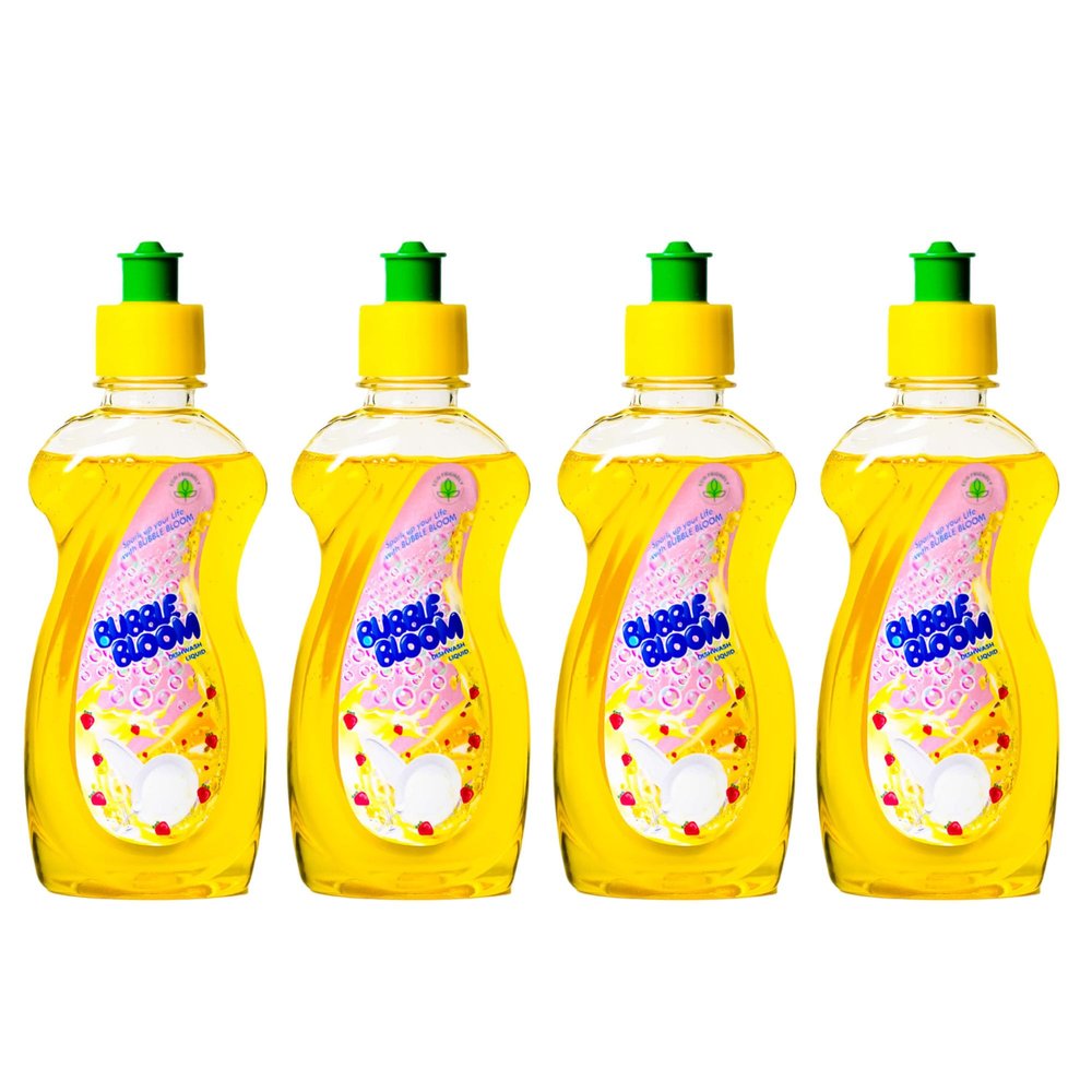 BUBBLE BLOOM Dishwashing Liquid Dish Soap, Original Scent (4)