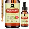 Berberine Supplement with Ceylon Cinnamon - Berberine Liquid Drops with Turmeric Curcumin, Ceylon Cinnamon, Bitter Melon, Berberine Phytosome for Digestion System, Immune Health Support -Vegetarian view 1