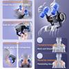 2023 Shiatsu Neck and Shoulder Massager with Soothing Heat, Electric Deep Tissue 3D Kneading Massage Pillow, Simulate Human Hand Grasping and Kneading, for Neck, Back, Shoulder, Foot, Leg, Orange view 3