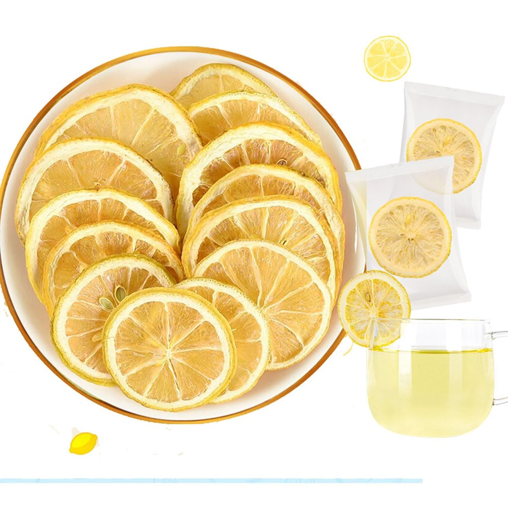candied lemon slices5.3zo/150gAbout 45 piecescocktail garnishes for drinksdried lime slicesDehydrated Orange Slicesfreeze dried lemonEach piece is individually packaged