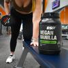 ES FIT Plant Based Protein | 2lbs | 20g of Protein | Post Workout Muscle Recovery | Tested and Certified (Smooth Vanilla) view 3