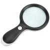 10X Handheld Magnifying Glass with LED Light  3.5 Inch Illuminated Magnifier for Reading, Stamp Collecting, Jewelry Inspection, Coin Grading, and Detailed Work view 2