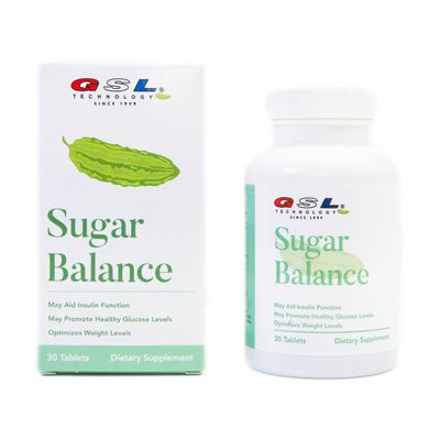 GSL Technology | The Original Sugar Balance | 1000 mg of Bitter Melon Extract | Made in The USA (30 Count)