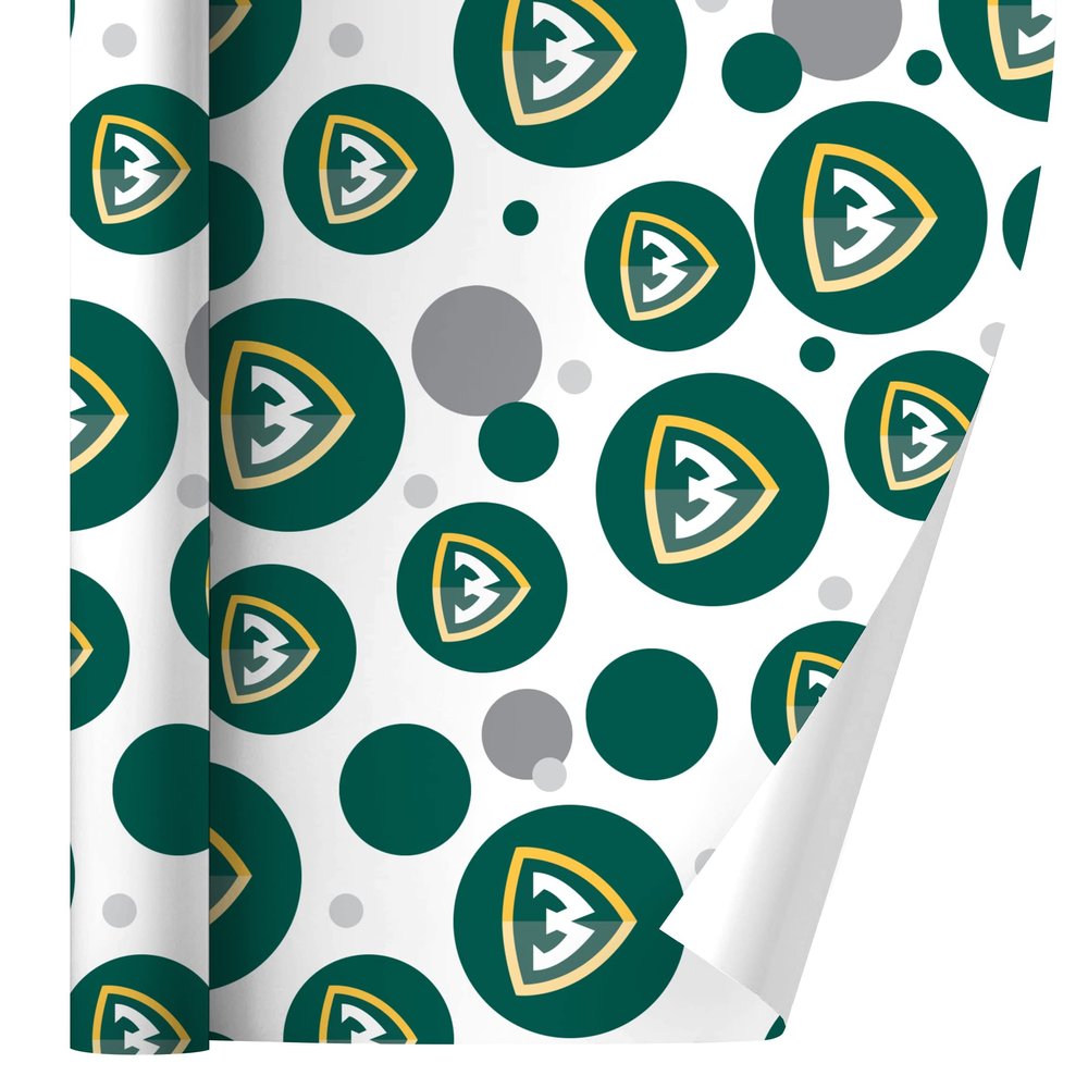 GRAPHICS & MORE Wayne State University Primary Logo Gift Wrap Wrapping Paper Roll