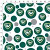 GRAPHICS & MORE Wayne State University Primary Logo Gift Wrap Wrapping Paper Roll view 2