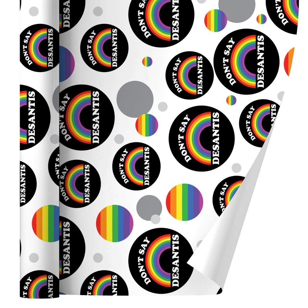GRAPHICS & MORE Don't Say Desantis Gift Wrap Wrapping Paper Roll