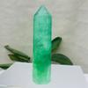 AtkitS Natural Green Fluorite Hexagon Column Crystal Point Healing Rod Mineral Wand (Size : 1300-1400g) view 2