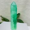 AtkitS Natural Green Fluorite Hexagon Column Crystal Point Healing Rod Mineral Wand (Size : 1300-1400g) view 3