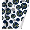 GRAPHICS & MORE Augustana University Vikings Logo Gift Wrap Wrapping Paper Roll view 1