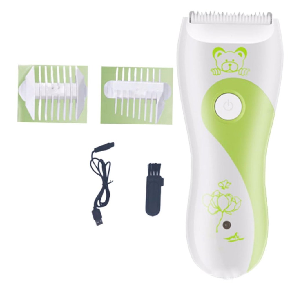 Beatifufu 1set Electric Hair Trimmer for Quiet Automatic Hair Clipper for Boys and Girls Ergonomic Design for Close Cuts and Trimming for Home and Travel