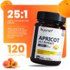 Ayorish Apricot Extract 25:1, 500 mg per Capsule 1000 mg Per Servings Immune Support Herbal Supplements (Pack of 1) (120 Capsules) view 3