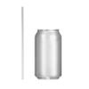 Disposable Plastic Drinking Straws - Straight - 7.75" Long (Clear, 250) view 3