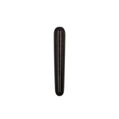 1PC Natural Crystal Quartz Wand Stone Body Face Acupoints Body Rod,Black