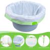 150 Pcs Bedside Commode Liners for Potty Chair Liners Disposable Adult, Commode Bags, Portable Toilet Liners Fits All Standard Adult Commode Chairs Toilet Bucket Potty Bedpan in Medical Care view 4