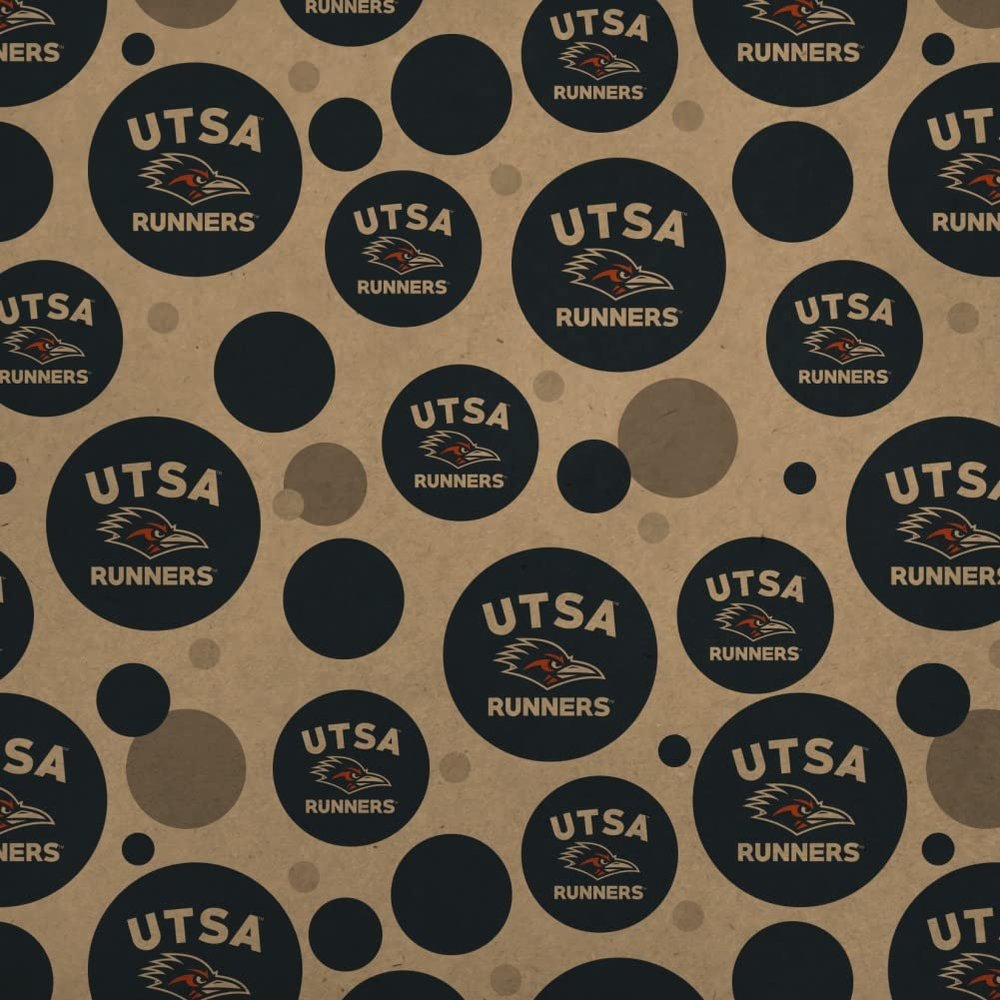 GRAPHICS & MORE The University of Texas at San Antonio Roadrunners Logo Premium Kraft Gift Wrap Wrapping Paper Roll