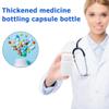 Healifty Empty Plastic Pill Bottles, 20Pcs Medicine Containers with Screw Lids, Small Capsule Storage Jars for Travel and Daily Vitamin Organization 50 mL White view 3