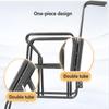 Portable Wheelchairs Oxford Cloth Cushion Folding Wheelchair with Handbrake Carbon Steel Load 220lb Transport Wheelchair view 3
