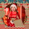Fulmoon 120 Set Christmas Kraft Gift Bags Bulk Xmas Assorted Paper Gift Bags with Handle Holiday for Presents Xmas Party Favor Supplies Decor view 2