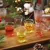 Funtery 60 Pcs Christmas Ugly Sweater Plastic Shot Glasses 1.7 oz Disposable Mini Christmas Shot Cups Bulk Xmas Tree Reindeer Gingerbread Snowman Drinking Cups for Holiday Party Supplies Decoration view 4