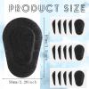 120 Pcs Adhesive Eye Patches, Eye Patches for Adults Pad Disposable Eyepatch Latex Free Adhesive Bandages for Adult(3.3 x 2.3 Inches,Black) view 2