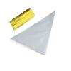 A1 Bakery Supplies Clear Cellophane Cone Bags for Treat & Favor 7.5 Inch X 17.5 Inch 10 Pack view 1