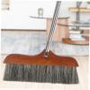 CAXUSD Push Broom Soft Bristles Multi-use Cleaning Brush for Home and Bathroom Handle for Pet Hair and Dust Removal view 2