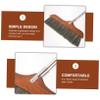 CAXUSD Push Broom Soft Bristles Multi-use Cleaning Brush for Home and Bathroom Handle for Pet Hair and Dust Removal view 4