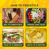Freestyle Snacks Olive Snack Packs - As Seen on Shark Tank - Single Serve - Fresh Pitted Green Olives, Grown in Greece, All Natural, Non-GMO, Sugar-Free, Salty Snack - Lemon Garlic, 1.1oz (6 Pack) view 4