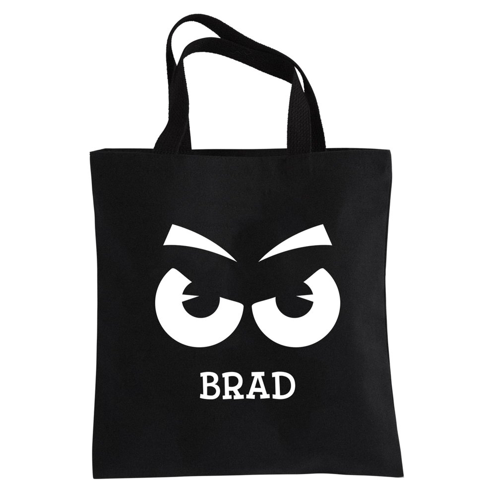 Let's Make Memories Personalized Halloween Trick or Treat Bags - Glow-in-The-Dark - Eyes on You 1