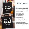 Let's Make Memories Personalized Halloween Trick or Treat Bags - Glow-in-The-Dark - Eyes on You 1 view 3