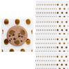 Fun Express Polka Dot Cellophane Cookie Treat Bags Bulk 144 Pc view 1