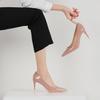 24 Pairs Clear High Heel Protectors for Grass Set, 18 Pairs 3 Size Heel Stoppers for Walking on Grass Wedding Shoes and Uneven Floor with 6 Pairs Heel Grips Pad, Heel Covers for High Heel Shoes view 4