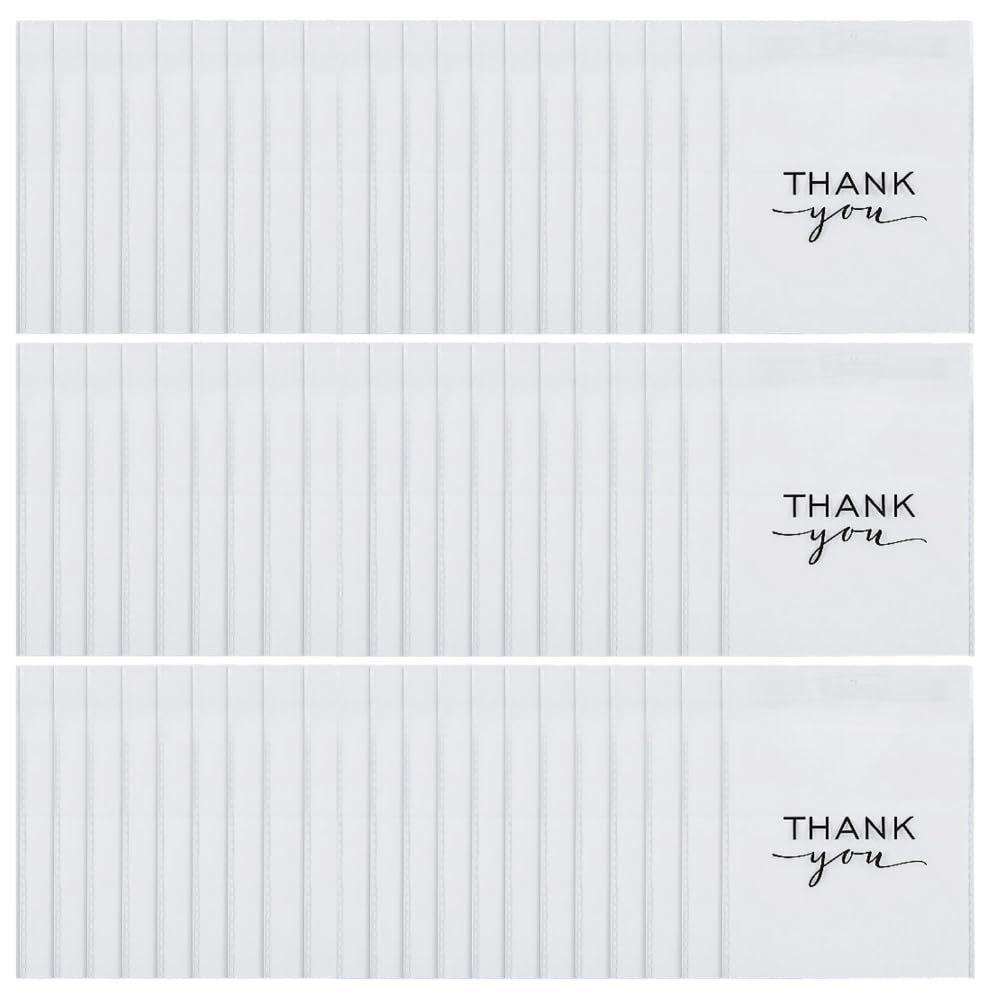 Fun Express Thank You Cellophane Cookie Treat Bags Bulk 144 Pc