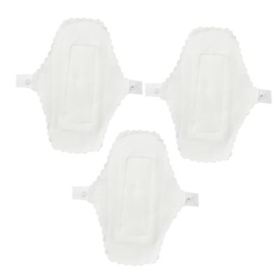 KALLORY Bed Pads for Women Leakproof Reusable Cloth Pads Cotton Sanitary Towel