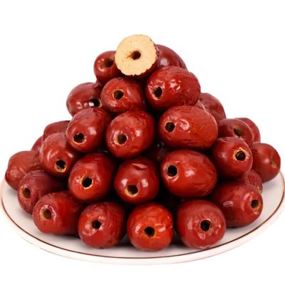 Natural Pitted Red Dates 500g  Jujube Fruit Snack, No Sugar Added, Gluten Free, Perfect for Baking, Smoothies & SnacksReady to Be Served Porridge Sou