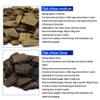 500g Oak Block Home Brewing Wine Wood Barrel Flavour France And America Oak Chip (Deep) view 2