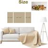 Vegan protein source Tofu beans chickpeas nuts and seeds a white top v Large Wall Art Decor Canvas Wall Art Paintings Pictures for Bedroom Above Bed Living Room Decoration Office Artwork 3 Piece view 4