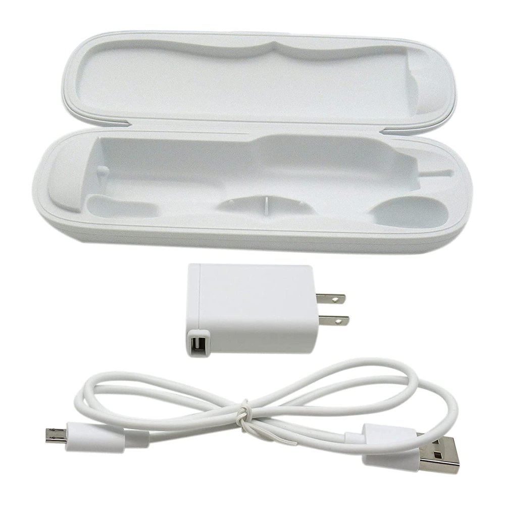 2023 Upgraded Economical Travel Charger Case w/AC Charer + USB Cable for Philips Essence HX32XX HX3211 Sonicare HX62XX HX6211