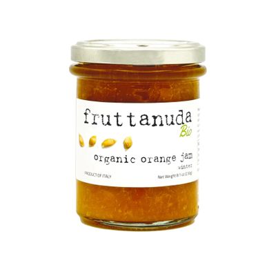 WellEatable Orange Marmalade, 100% Italian Fresh Citrus, 90%+ Fruit-Forward, More Spoonable, Less Jelly (See Videos), Organic, Only Two Ingredients, Less Sugar, No Chemicals - 8.1 oz