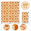 AnyDesign 100 Pack Christmas Guest Napkins Gingerbread Man Candy Cane Snowflake Disposable Paper Napkins Xmas Winter Holiday Dinner Hand Napkin for Home Kitchen Bathroom, 13 x 15.7 Inch view 2